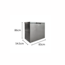 Nevera Horizontal 8.5 CUFT 