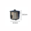 Olla Arrocera Inox 2.2L