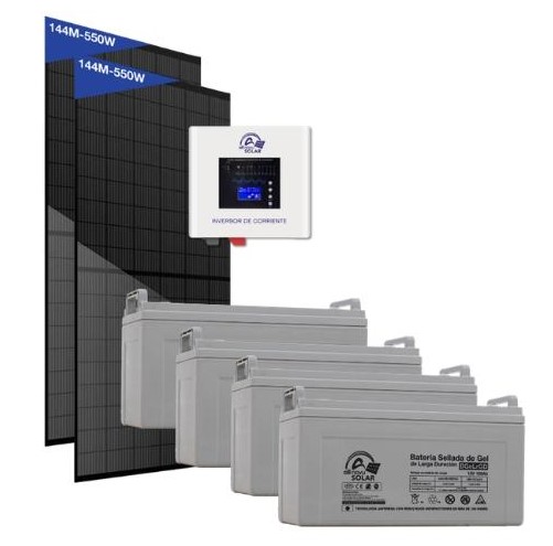 Kit Solar GEL 2.0 - 1.5 KW