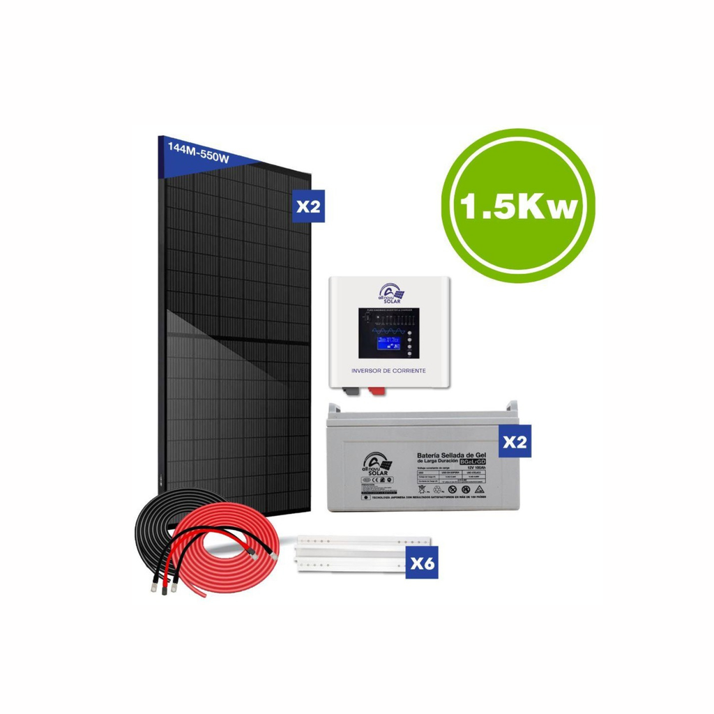 Kit Solar  1.5 KW