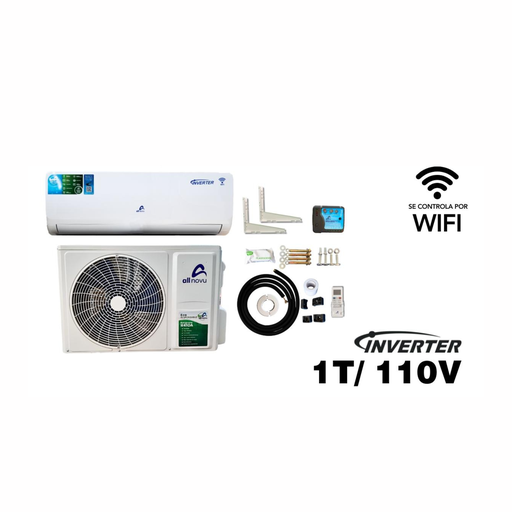 Aire Acondicionado Inverter 1T - 110 V + Soporte