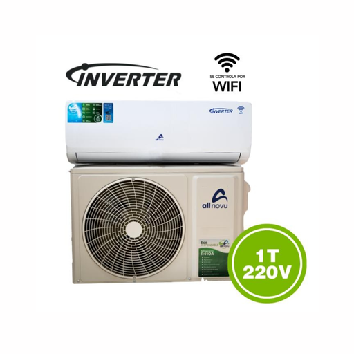 Aire Acondicionado Inverter 1T - 220 V + Soporte